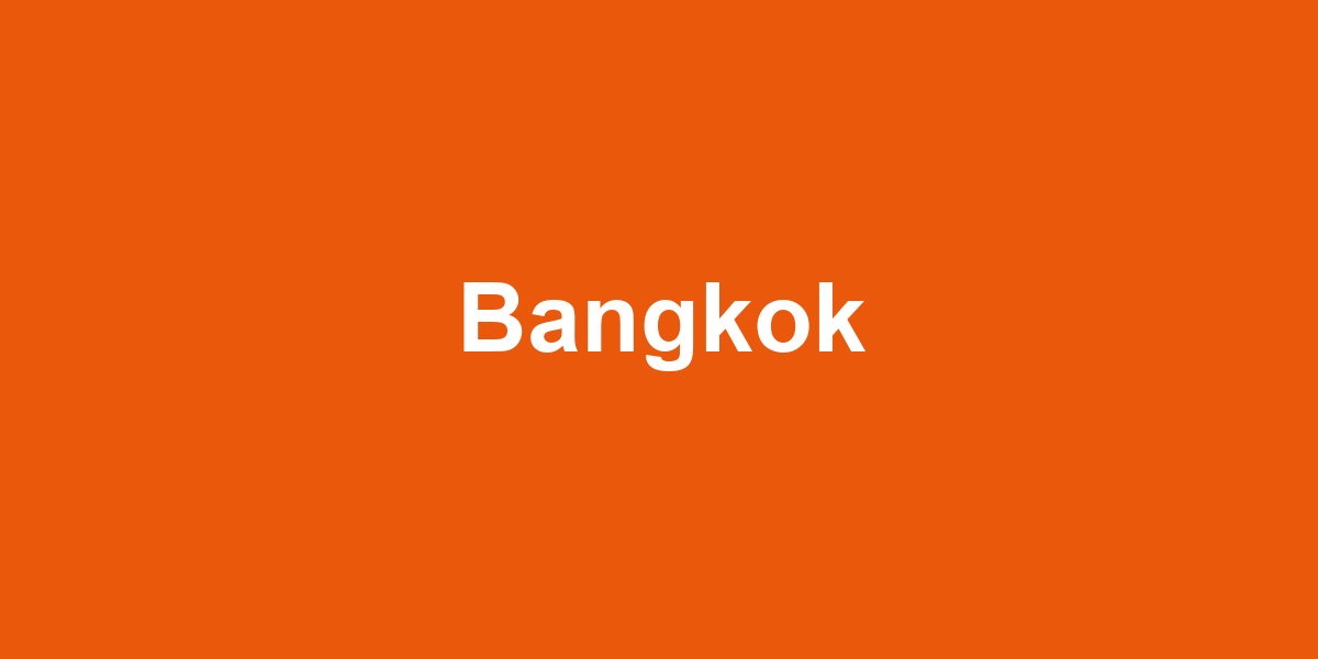Bangkok