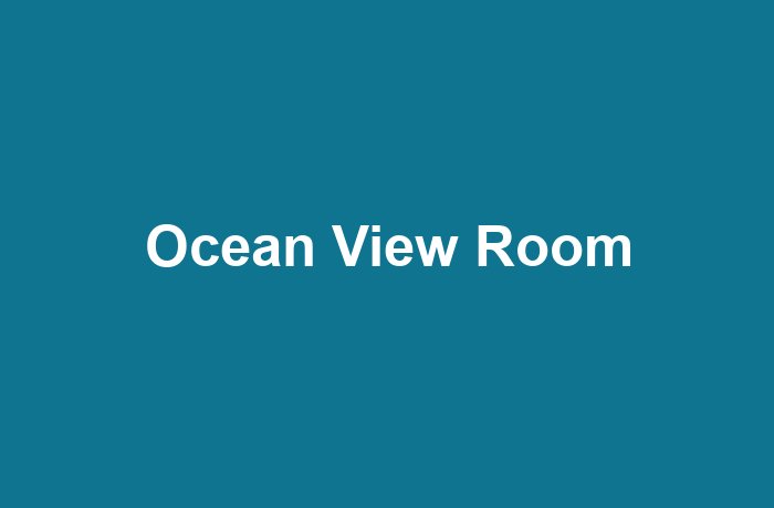 Ocean View Room